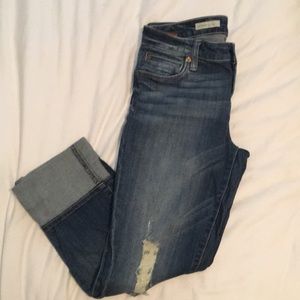 Kut from the Kloth Distressed Boyfriend Jean